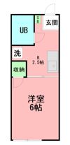 シティハイムベルAの間取り画像