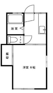 横山ハイツの間取り画像