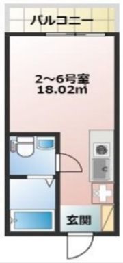 BACE上和田の間取り画像