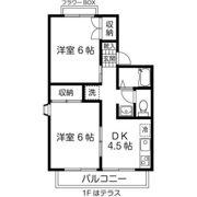 エントピア嶋崎Aの間取り画像