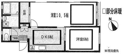 石井ハイツの間取り画像
