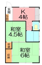 光山住宅の間取り画像