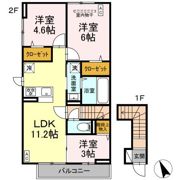 ジェルベーラの間取り画像
