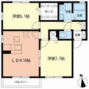 キャッスルの間取り画像