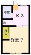 ヴィラ石原B棟の間取り画像