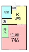 ヴィラ石原B棟の間取り画像