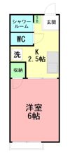 シティハイムベルBの間取り画像