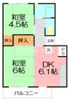 二宮第7 21号棟の間取り画像