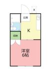 ヴィラ萩が丘の間取り画像