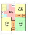 妙見サンハイツの間取り画像