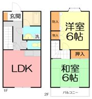 メゾンユー2の間取り画像