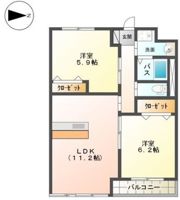 Rainbow Hillsの間取り画像