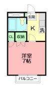 エンゼルハイツの間取り画像