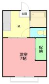 やまみハイツの間取り画像