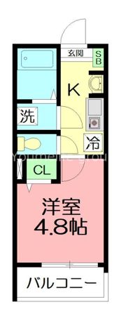 メルディア相武台2丁目の間取り画像