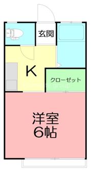ポルシェ厚木の間取り画像