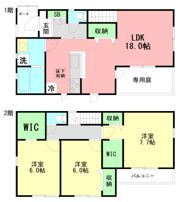 リナージュ愛川町中津01の間取り画像