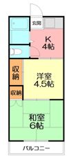 さがみ野シティパレス1の間取り画像