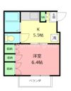 パレス小沢IIの間取り画像