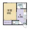 三戸部アパートの間取り画像