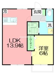 YTコーポの間取り画像