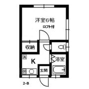 ハイツ片野の間取り画像