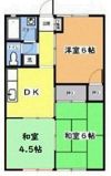クロノス厚木Northの間取り画像