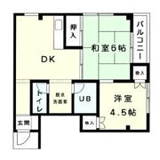 ガーデンヒルズの間取り画像