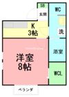タウンコートの間取り画像