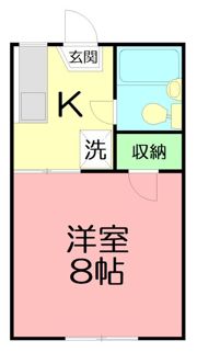 ウィスカーハイツの間取り画像
