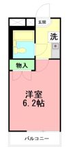 クラージュ湘南の間取り画像