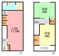 セレニティーの間取り画像