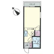 さくらハイツ温水の間取り画像