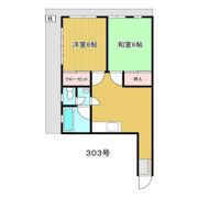 コーポ泉の間取り画像