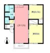 フラワーハイツの間取り画像