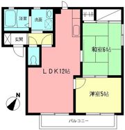 ラ・サカヤAの間取り画像