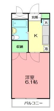 パレス小澤弐番館の間取り画像
