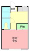 仲居ハイツIの間取り画像