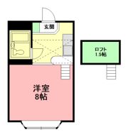 ベルピア伊勢原2の間取り画像