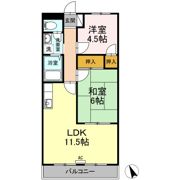 ラークグリーンヒルの間取り画像