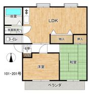 ウインズ湘南 2棟の間取り画像
