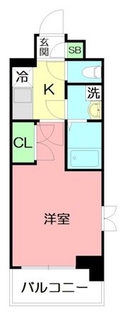 フェリックス本厚木の間取り画像