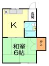 鈴木ハイツの間取り画像