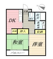 ラフェリア湘南参番館の間取り画像