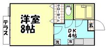 メイプルハイツの間取り画像