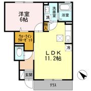 ハイネスAの間取り画像