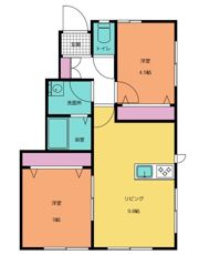 ベルコートの間取り画像
