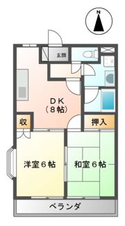 メゾンエクセルの間取り画像