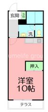ボタニカアパルトマンIの間取り画像