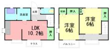 メゾン立野台の間取り画像